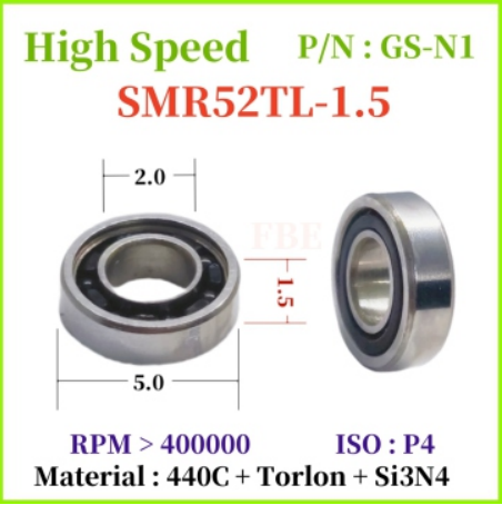 High-Speed Dental Handpiece Bearings