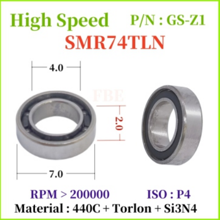 High-Speed Dental Handpiece Bearings