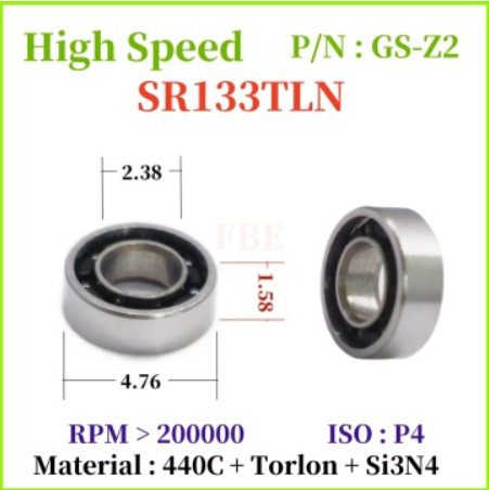 High-Speed Dental Handpiece Bearings