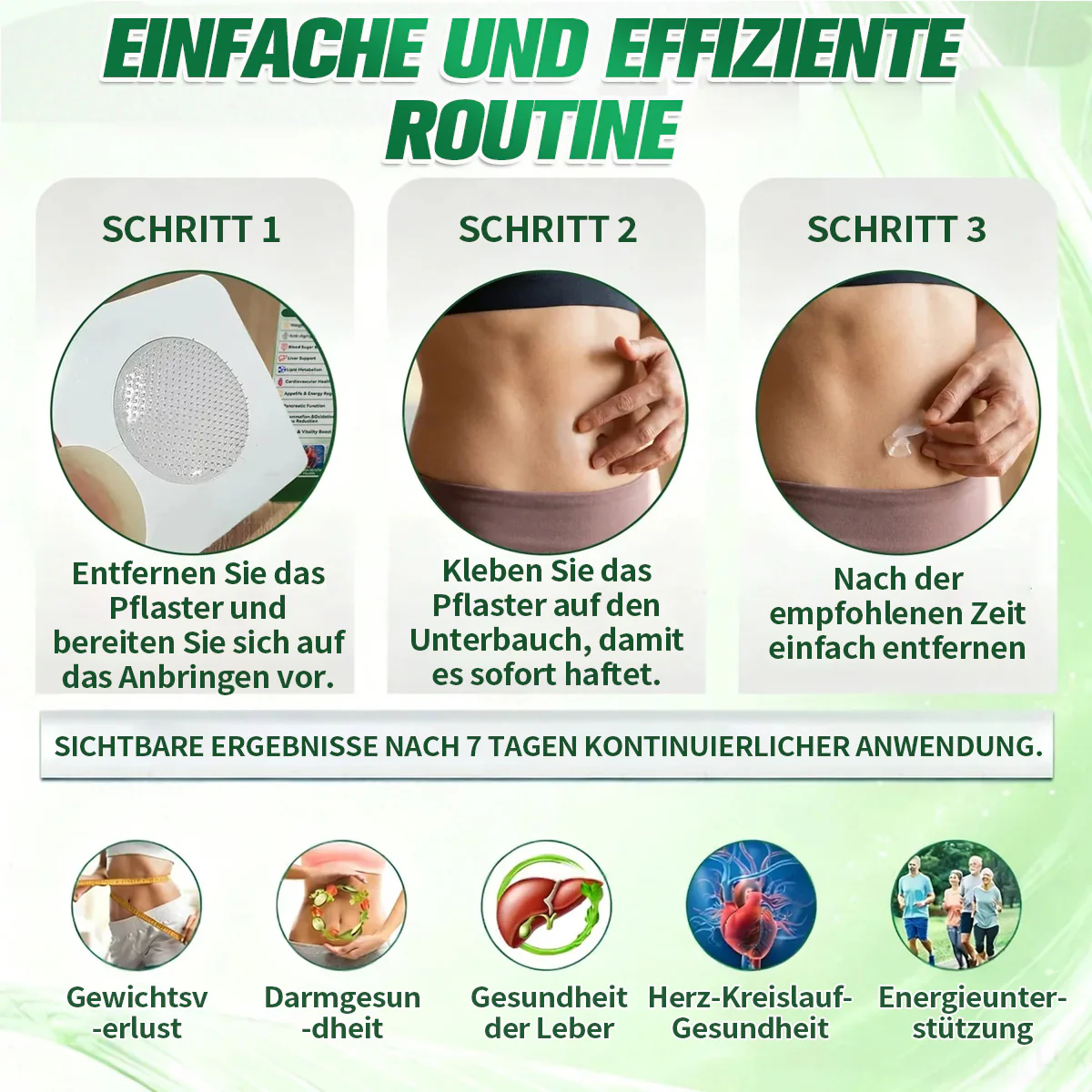 10-in-1 Moringa Nano-Patch – Innovative Mikronadel-Technologie für Fettstoffwechsel & Energie