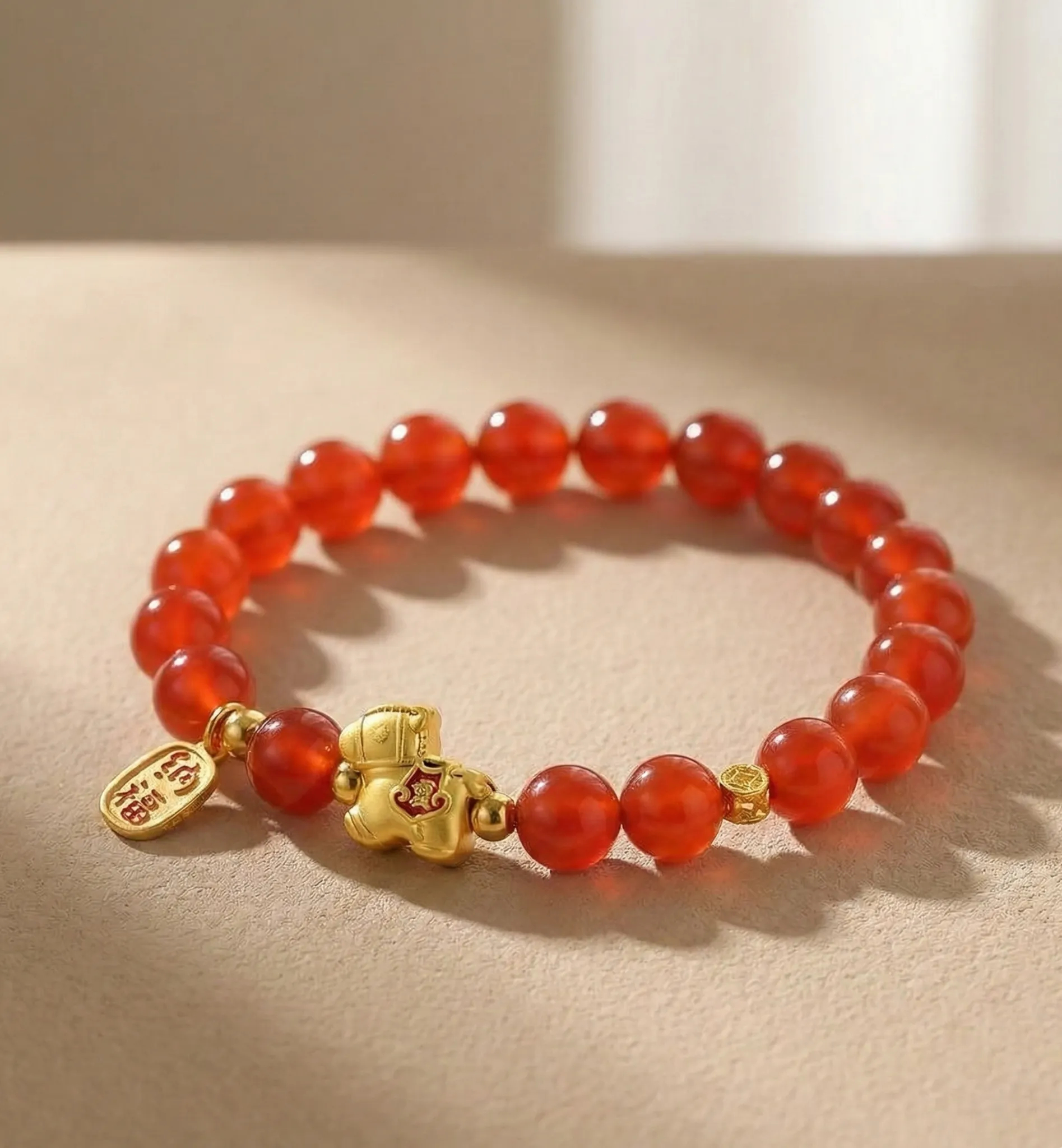 [Copy]Year of the Horse Lucky Brass Brooch – Peace, Fortune & Instant Wealth Charm