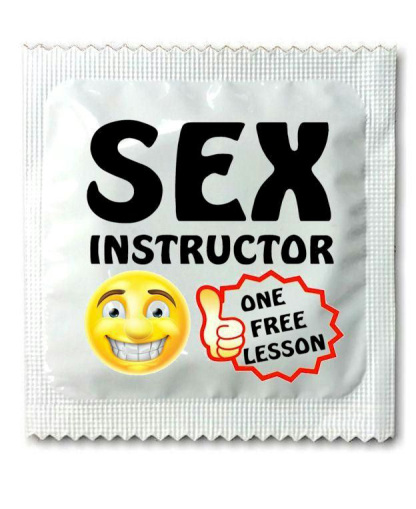 SEX INSTRUCTOR Condoms