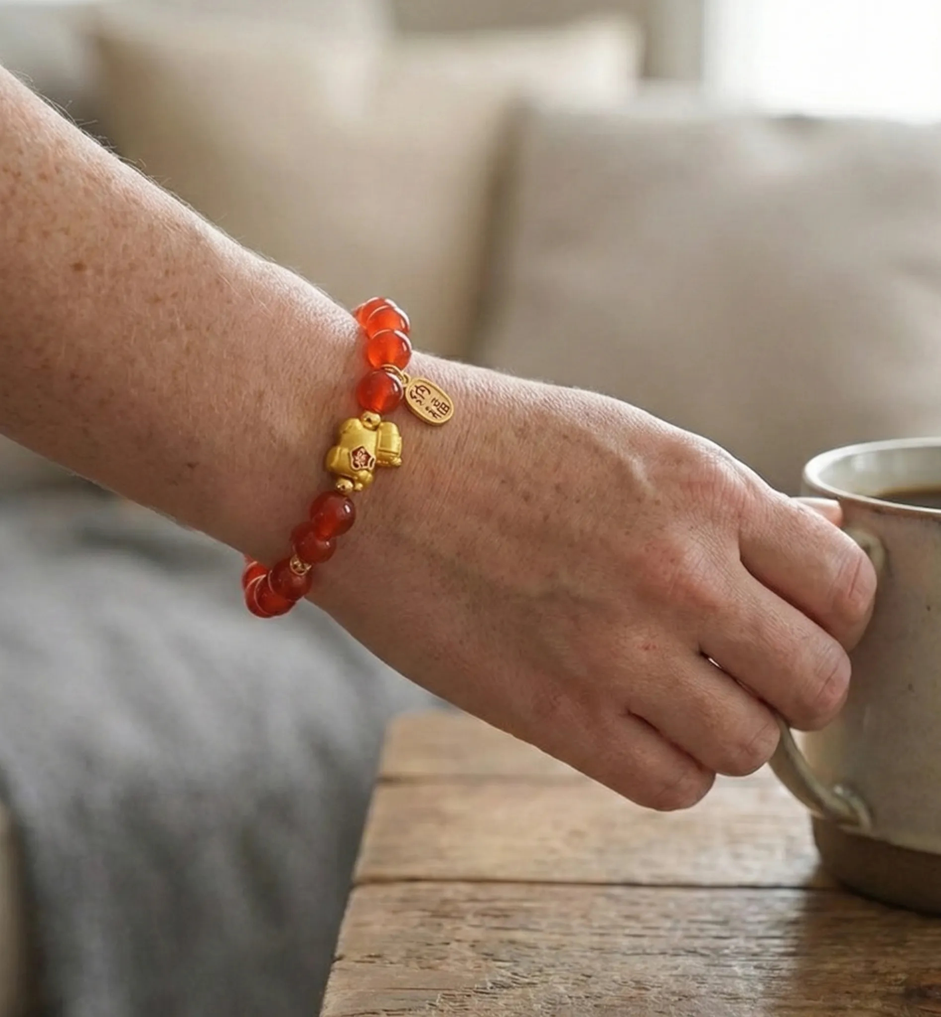 [Copy]Year of the Horse Lucky Brass Brooch – Peace, Fortune & Instant Wealth Charm