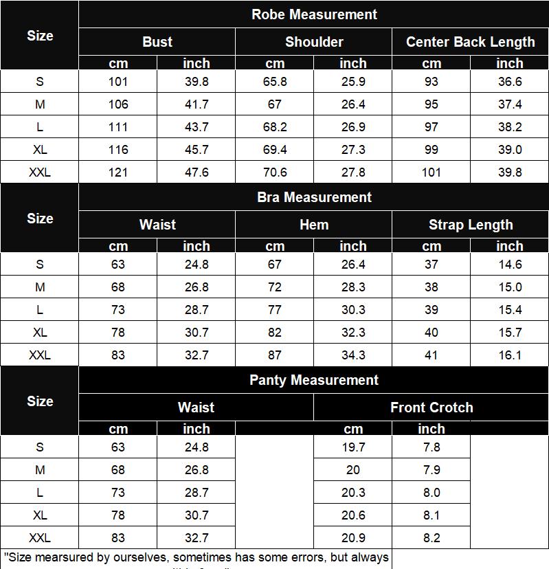 Women's Alluring 3-Piece Lingerie Collection Brassiere and Brief Set featuring Lace Wrap Robe Sleepwear Sheer Night Dress Perfect for Special Occasions and Regular Wear