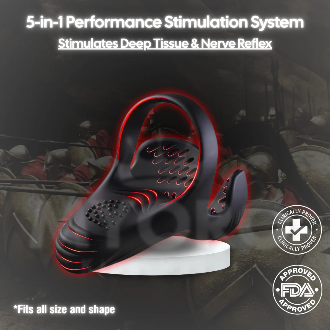 5-in-1 Male Performance Enhancer - Deep Tissue & Nerve Reflex Stimulator