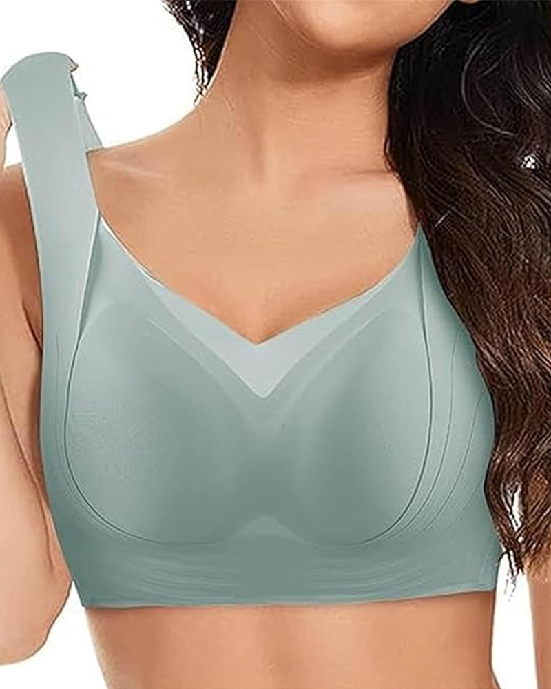 Women's Jelly Soft Comfortable Support Push-Up Seamless Bra