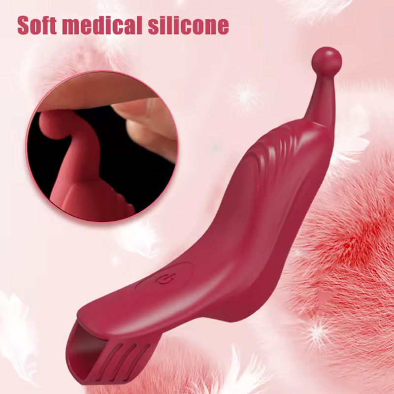 Red finger massager