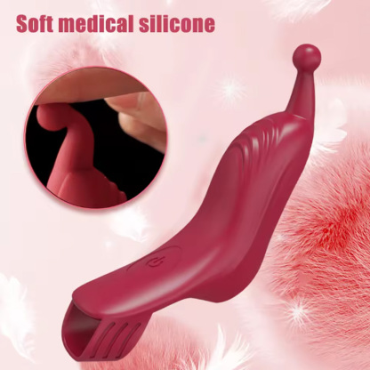 Red finger massager
