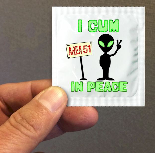Area 51 Condoms - UFO Condoms