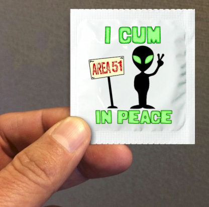 Area 51 Condoms - UFO Condoms