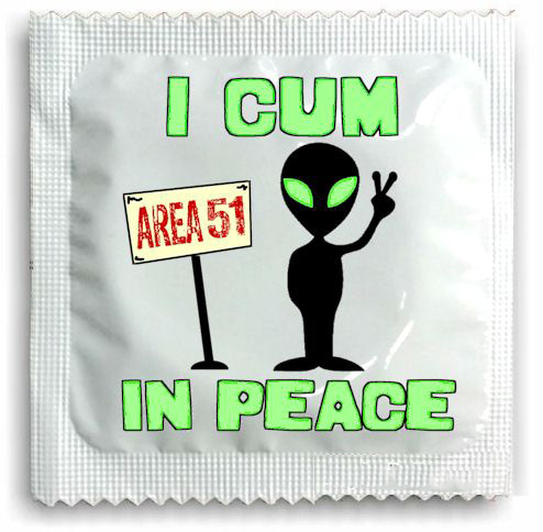 Area 51 Condoms - UFO Condoms