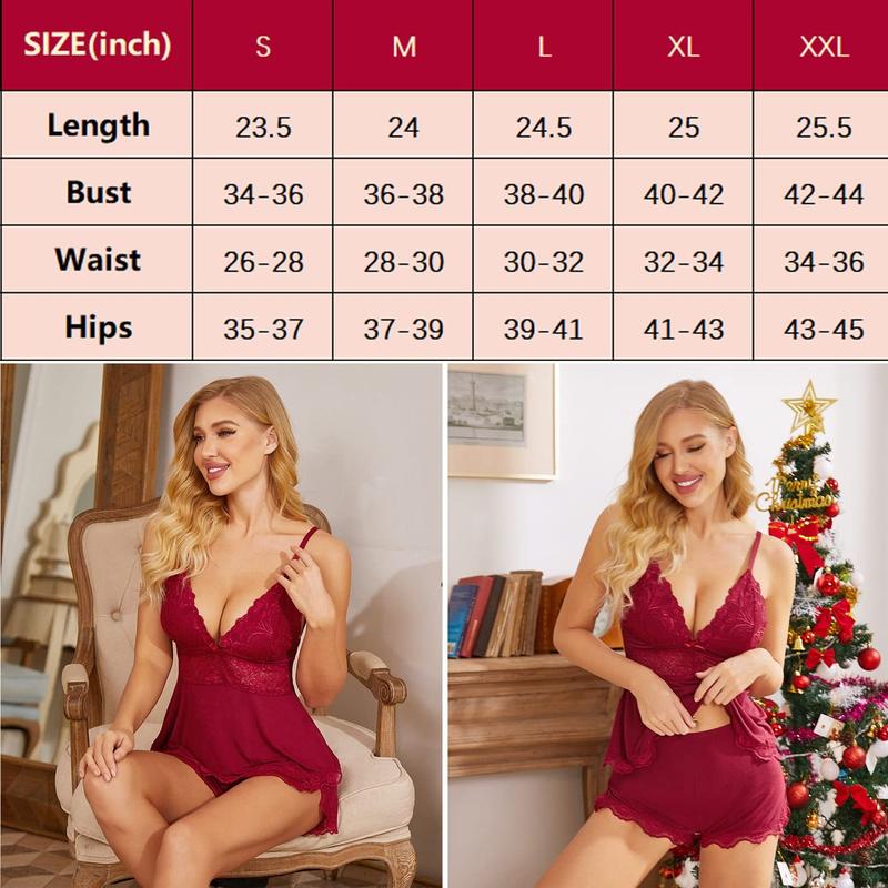 Women's Elegant Camisole Set with Floral Lace Cups & Adjustable Spaghetti Straps Soft Modal Fabric Pajama Set for Holiday & Daily Wear Casual Drawstring Pajamas Set