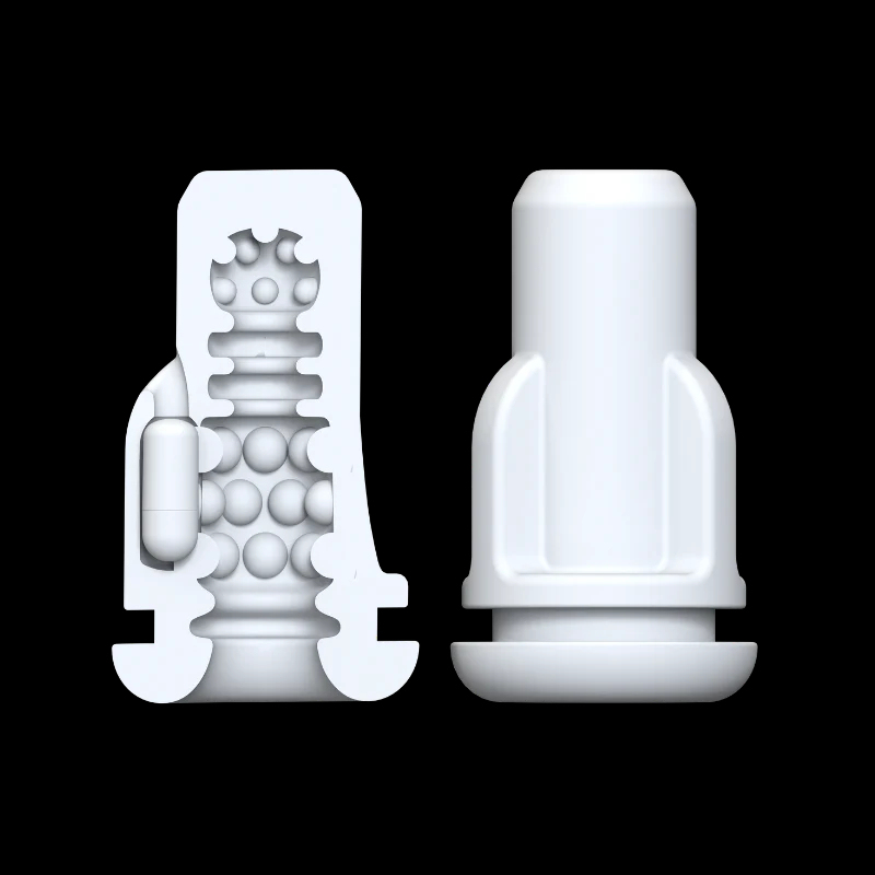 Suction, jerking and vibration in one discreet fleshlight