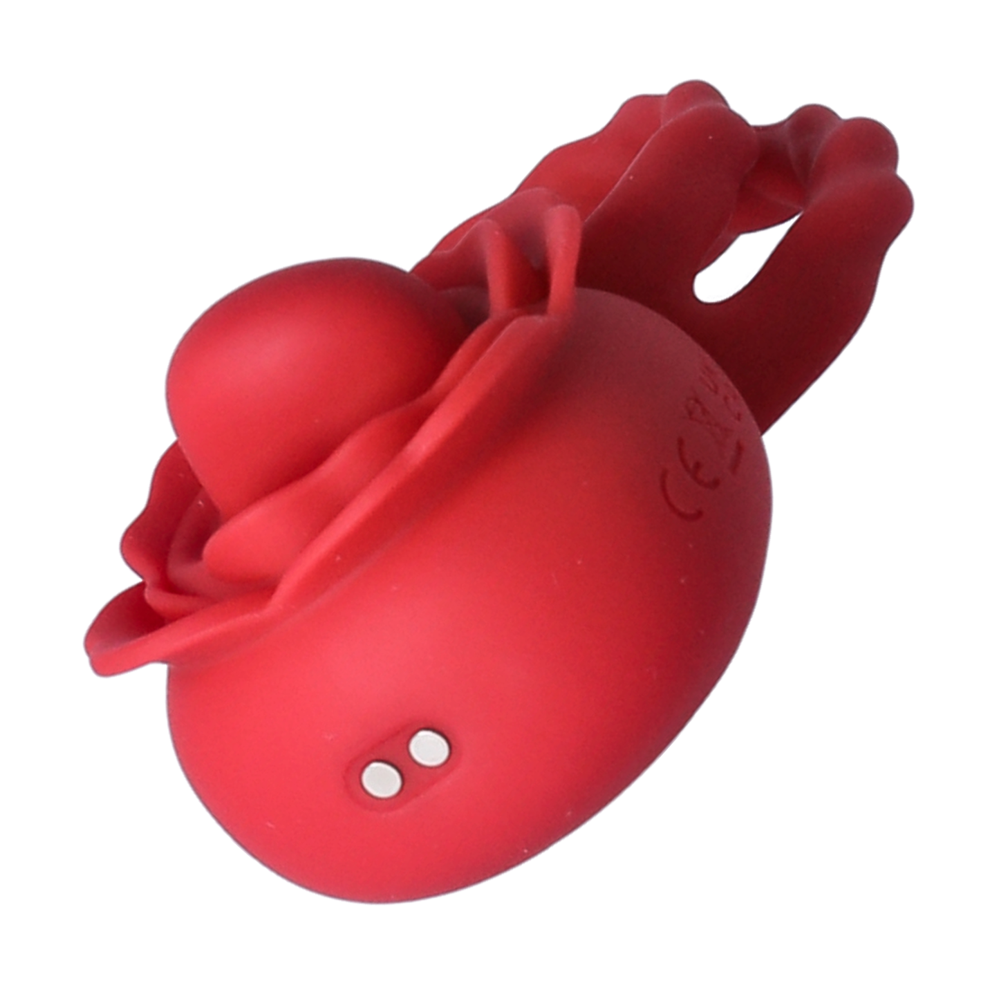 Twirling Tongue Flower Silicone C-Ring - Give Her Oral During Sex While Staying Rock Hard!