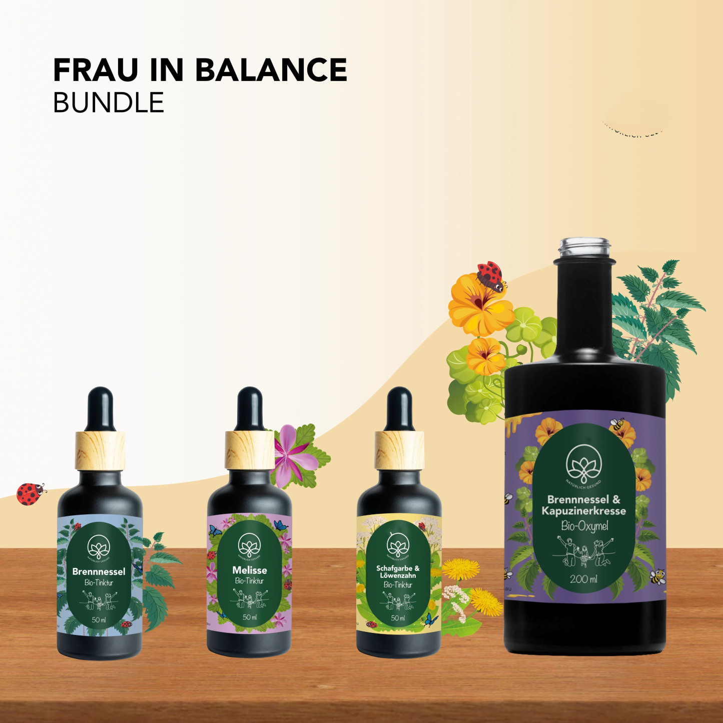 All-in-One Botanical Wellness Kit for Digestion, Calm & Metabolism