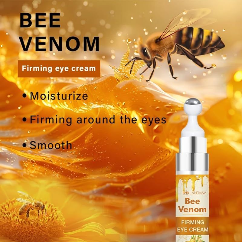 LANEMAY Bee Venom Straffende Augencreme mit Massage-Roll-on