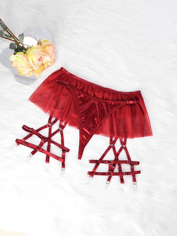 Silvina's Day Women's Red Silk Bow Sleepwear Set - Glamour Nightwear for New Year, Valentine's Day, Birthday Gifts - Soft, Breathable, Minimalist Design - Comfortable Pajamas for Women Fabric Womenswear Suits Elegance