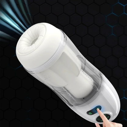 Suction, jerking and vibration in one discreet fleshlight