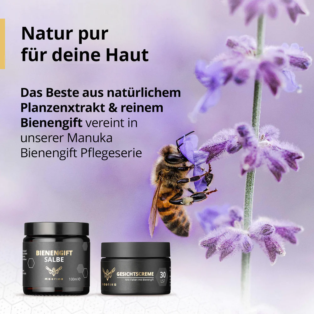 Bienengiftsalbe mit Manuka-Öl