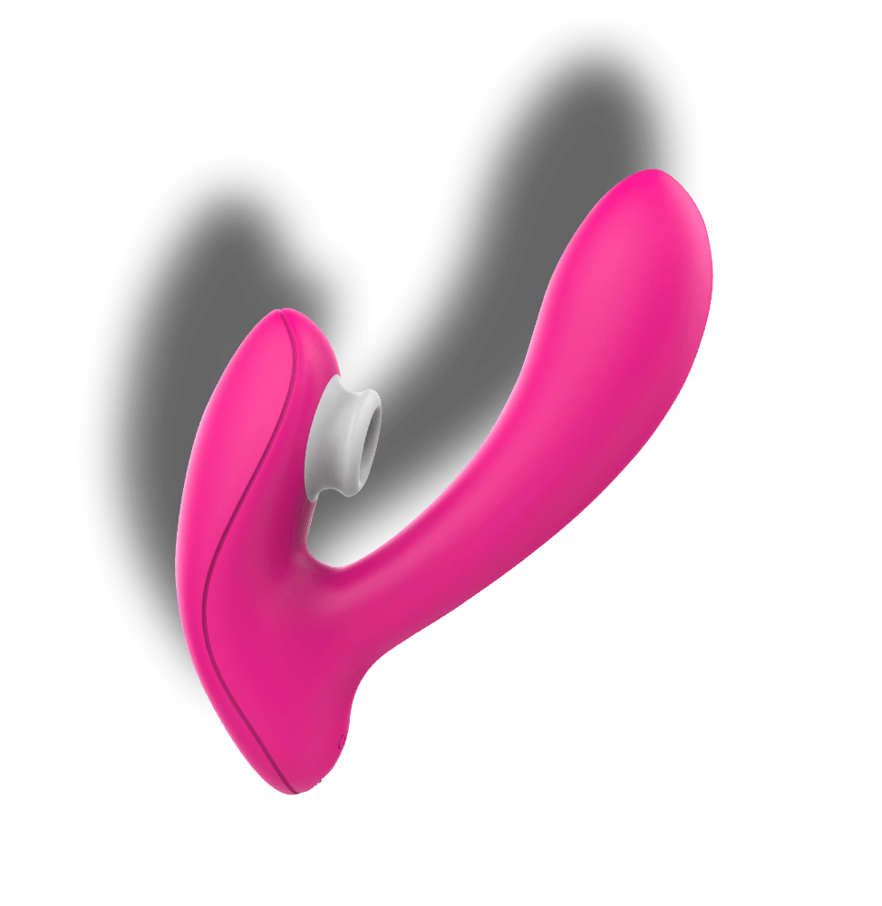 Clitoral Stimulator & Vibrating Dildo - Remote Control