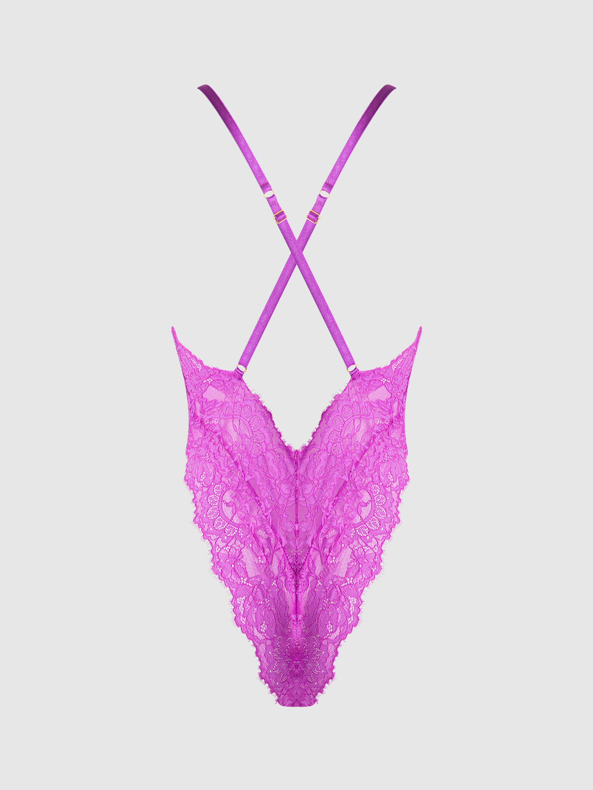 Sexy Low-Cut Contrast Bow Garter Lingerie Set