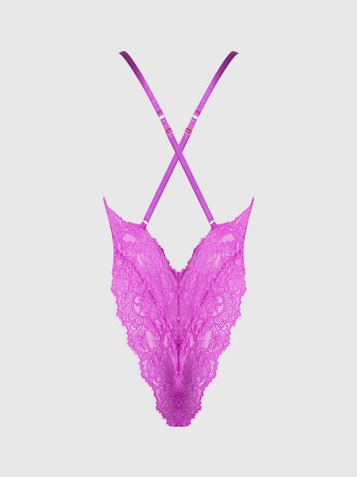 Sexy Low-Cut Contrast Bow Garter Lingerie Set