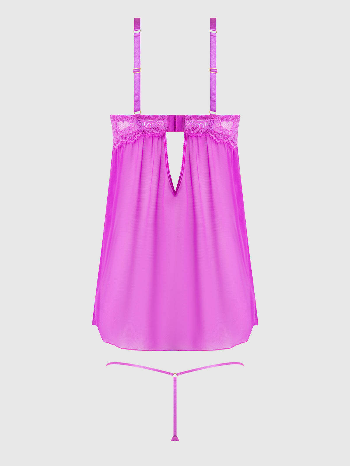 Sensual Halter Strappy Floral Lace Bra and Panty Set