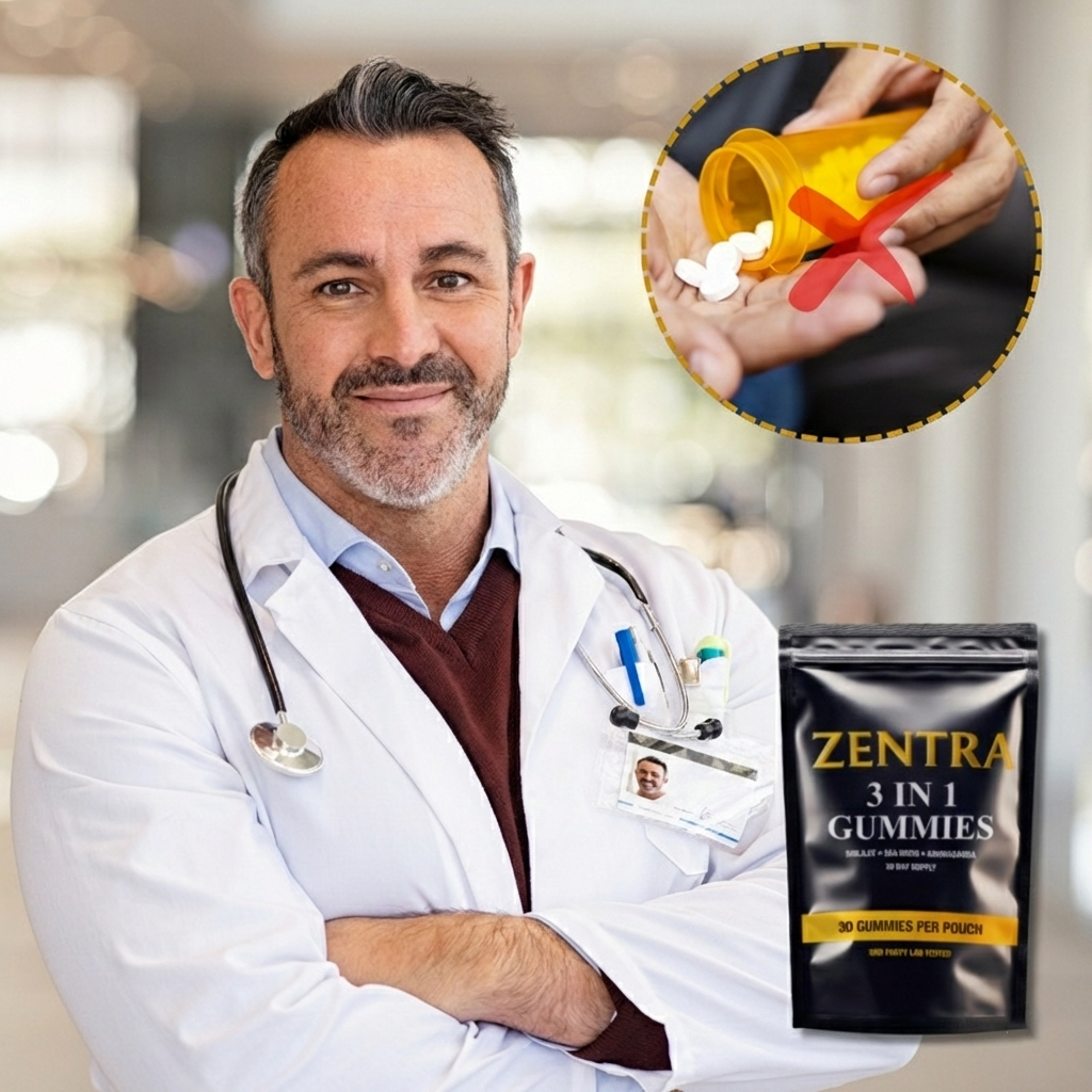 Zentra 3-in-1 Male Enhancement Gummies: Maximize Size, Stamina & Hardness
