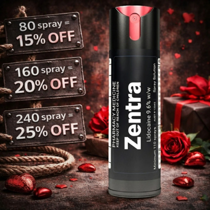 Zentra Lover’s Delay Spray – Fast-Acting Control for Longer-Lasting Pleasure