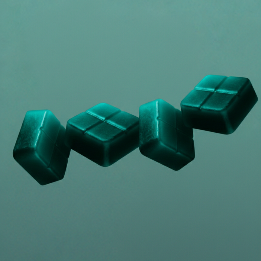 Triple-Action Sublingual Cubes for Fast & Long-Lasting Performance