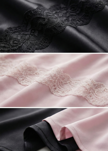 Chic Ethereal Lace Mesh Fitted Silhouette Babydoll Dress