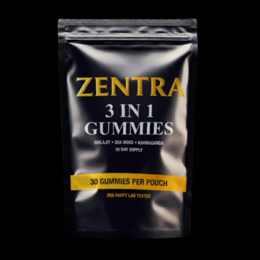 Zentra 3-in-1 Male Enhancement Gummies: Maximize Size, Stamina & Hardness
