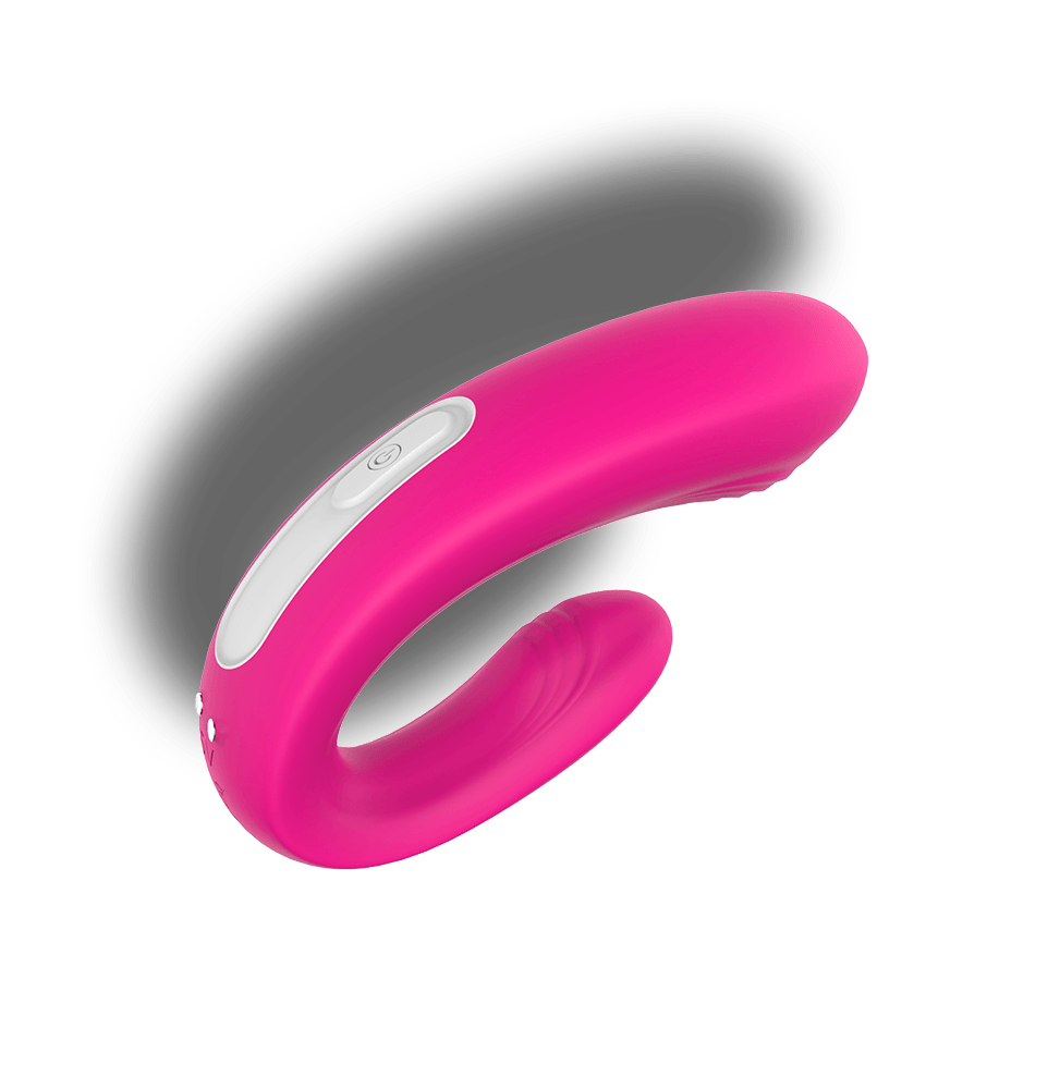 Remote Controlled Dual Stimulation Vibrator - Silicone
