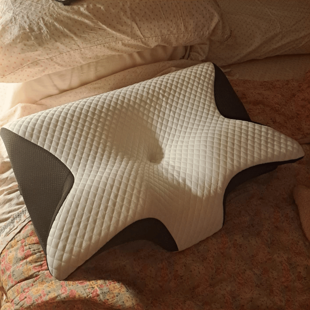 Ergonomisches 3-Zonen Nackenstützkissen gegen Taube Hände & Nackenschmerzen