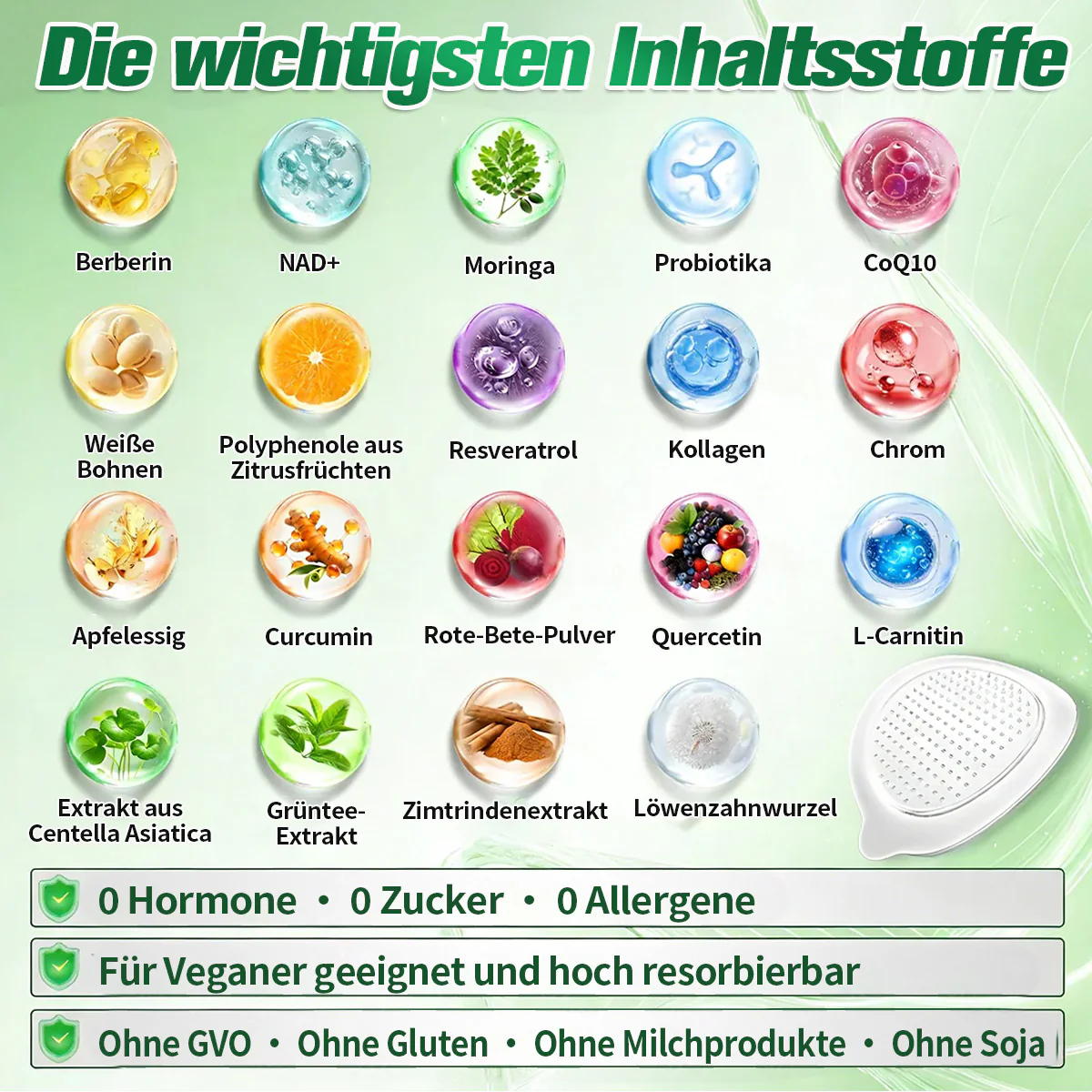 10-in-1 Moringa Nano-Patch – Innovative Mikronadel-Technologie für Fettstoffwechsel & Energie