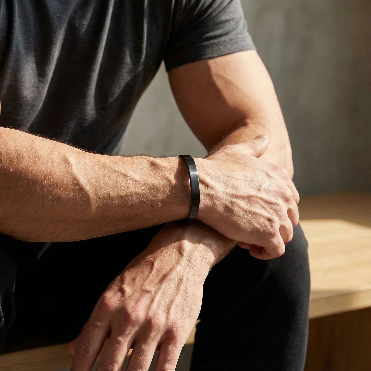 Elegant Industrial Magnetic Hormone Balance Vitality Daily Bracelet