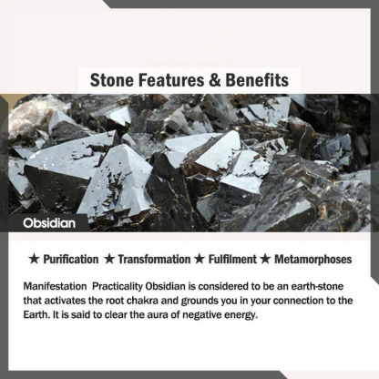 Black Obsidian Pixiu Bracelet for Prosperity & Protection