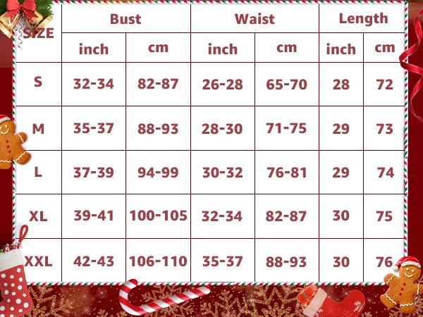 RSLOVE Women's Christmas Lingerie Sexy Red Santa Teddy One Piece Bodysuit With Belt Snap Crotch
