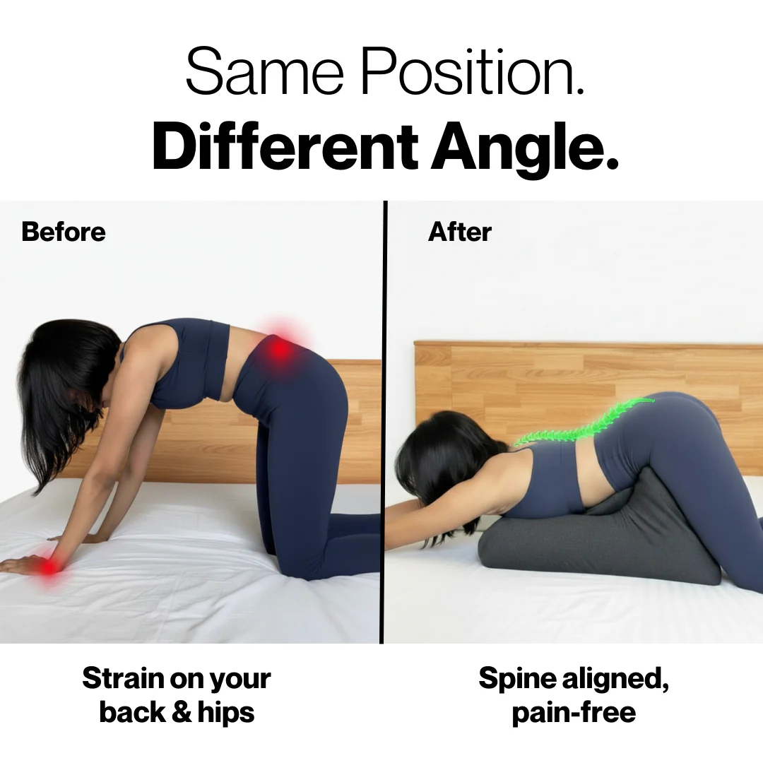 Orthopedic Intimacy Wedge Pillow, Pelvic Floor Therapy Support for Better Comfort and Positioning