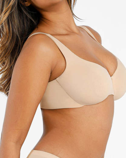 Women's Comfort Wire-Free Wire-Free Plus Size Full Coverage Seamless Everyday Bra
