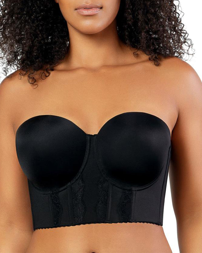 Women's Full Bust and Full Body Seamless Push Up Support Bra