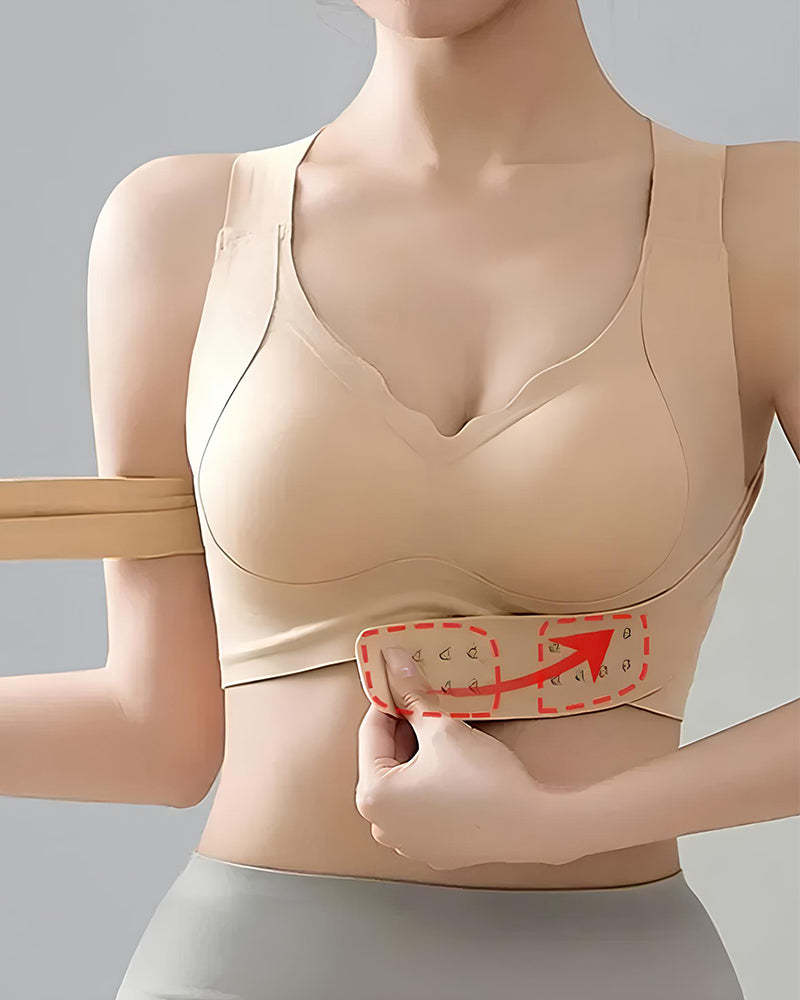 Front-clasp Push-up Posture Correction Bra