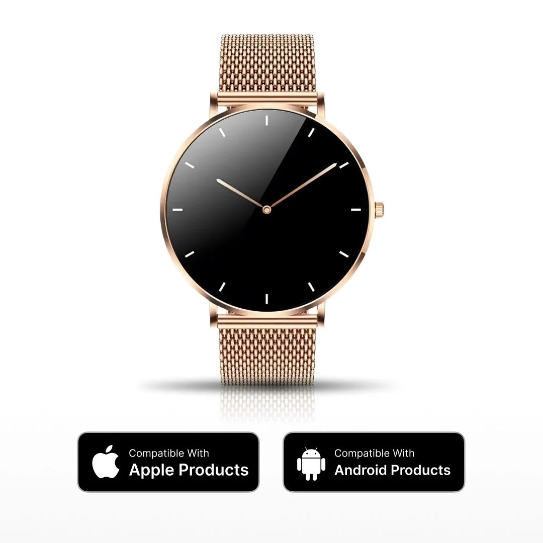 Ultradünne Smartwatch für den Alltag – Gesundheit, Fitness & smarte Kommunikation