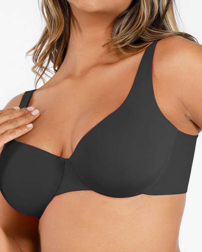 Women's Comfort Wire-Free Wire-Free Plus Size Full Coverage Seamless Everyday Bra