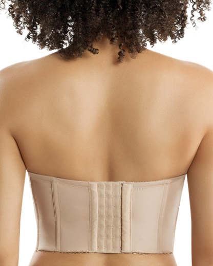 Women's Full Bust and Full Body Seamless Push Up Support Bra