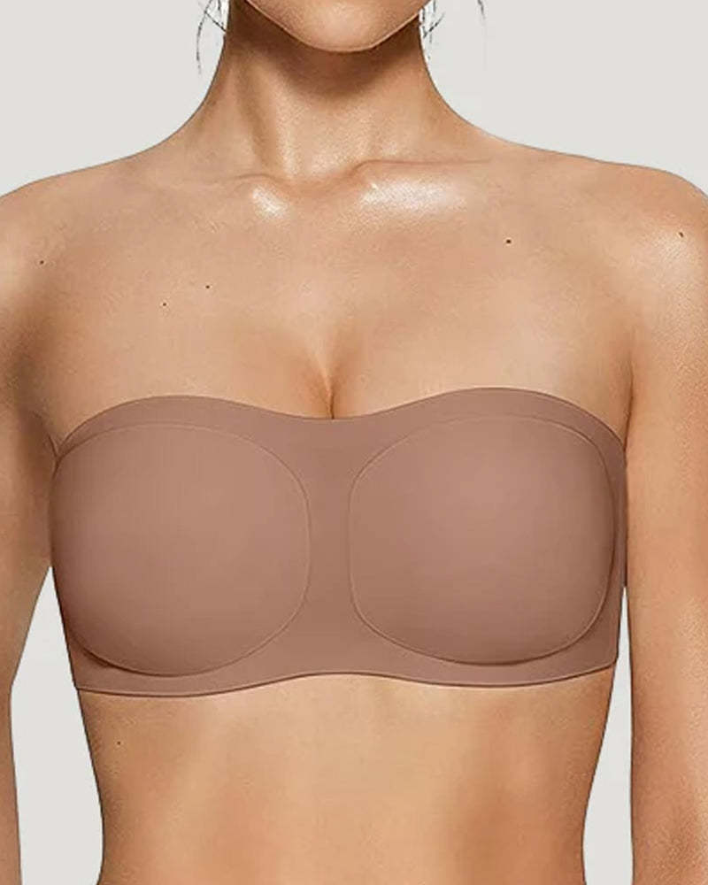 Women's Seamless Non-Slip Silicone Push-Up Bra