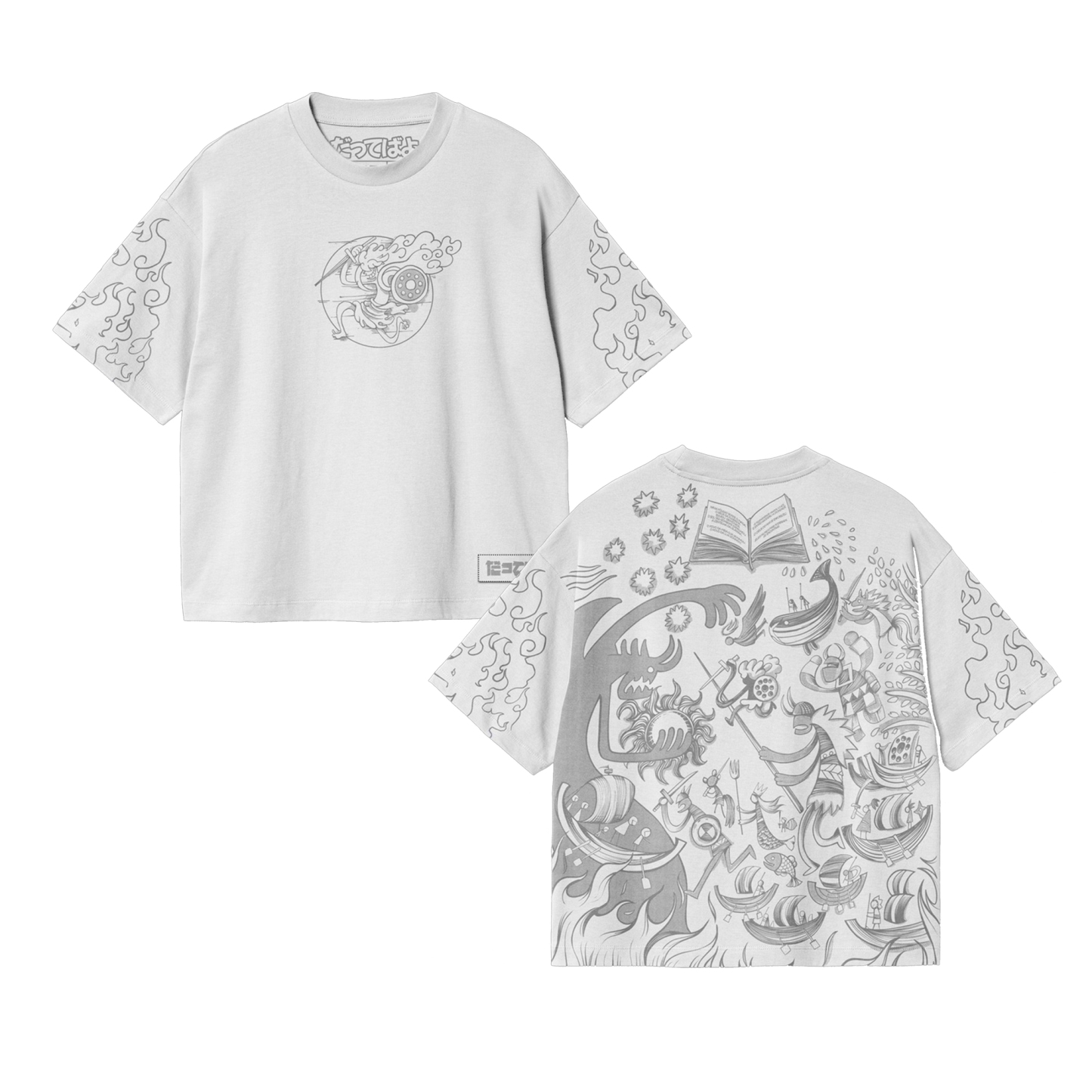 Unisex Anime Inspired Vintage T-Shirt