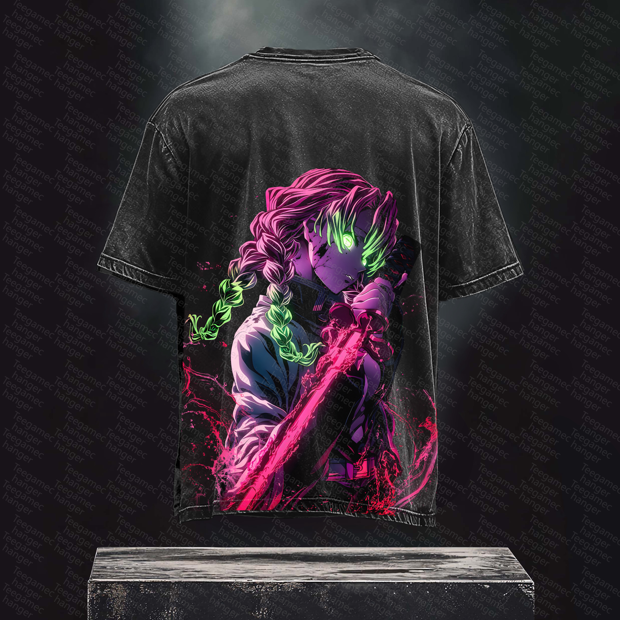 Unisex  Inspired Vintage Washed T-Shirt丨 Mortal Kombat