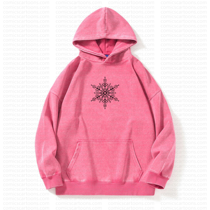 Unisex Anime Graphic Streetwear Vintage Washed Hoodie