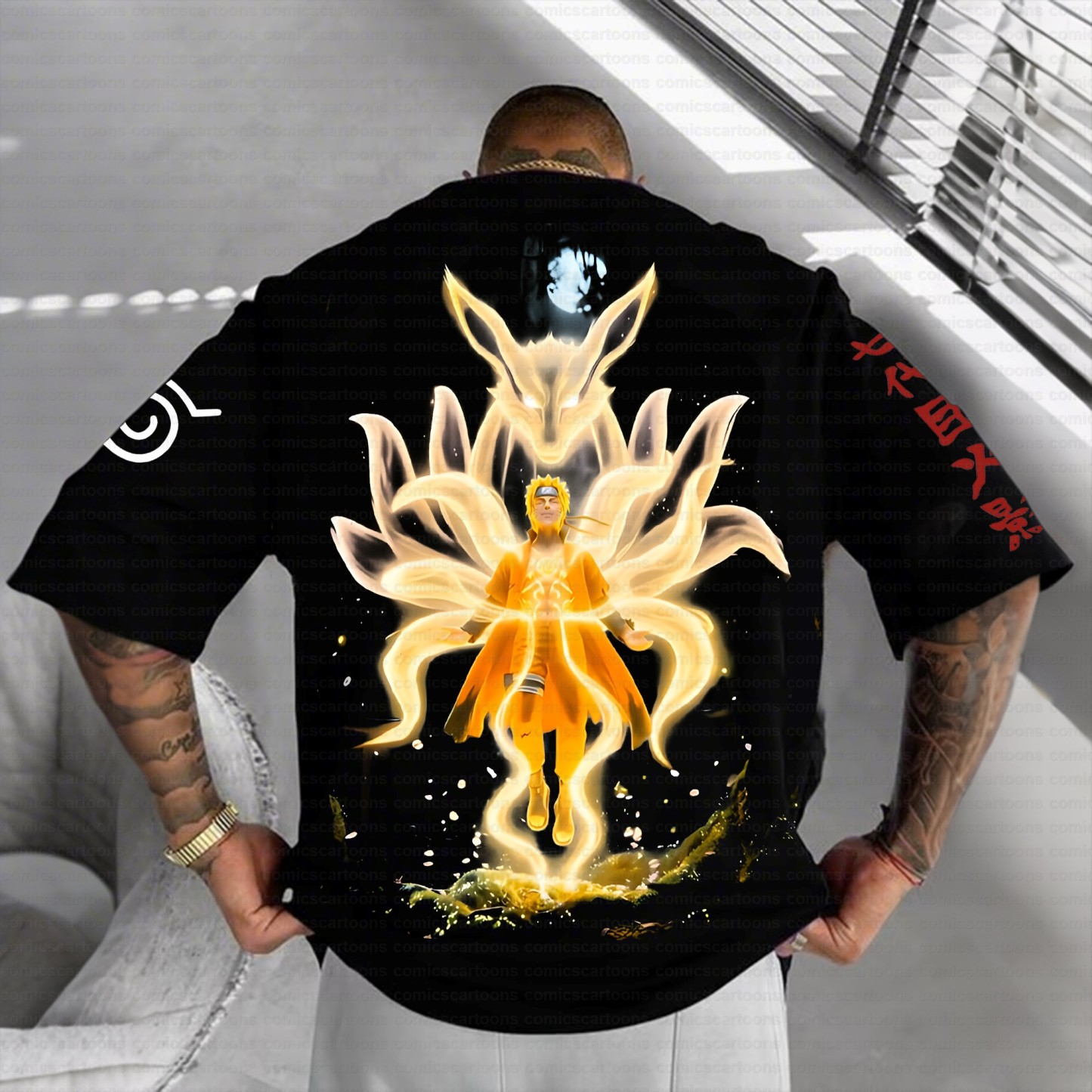 Unisex Anime Inspired Vintage T-Shirt